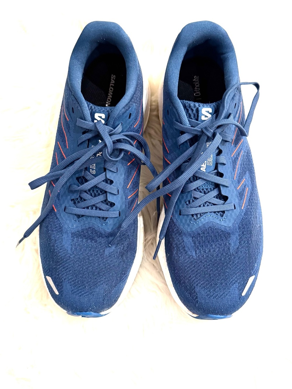 Salomon Men's Navy Blue Athletic Running Shoes Aero Blaze 3